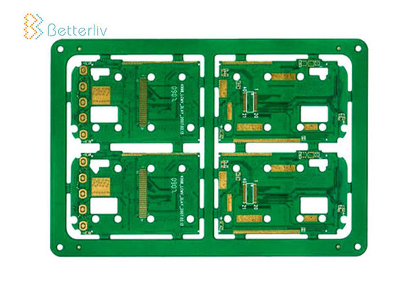 0.1mm 0.15mm 4 Lapisan Papan PCB 0.5oz-6oz Tembaga Ketebalan layanan OEM ODM
